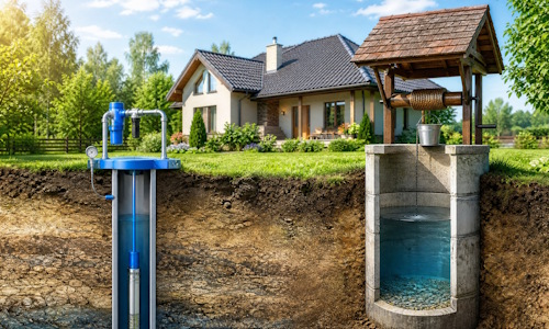 Автономное водоснабжение загородного дома Обнинск: скважина или колодец 